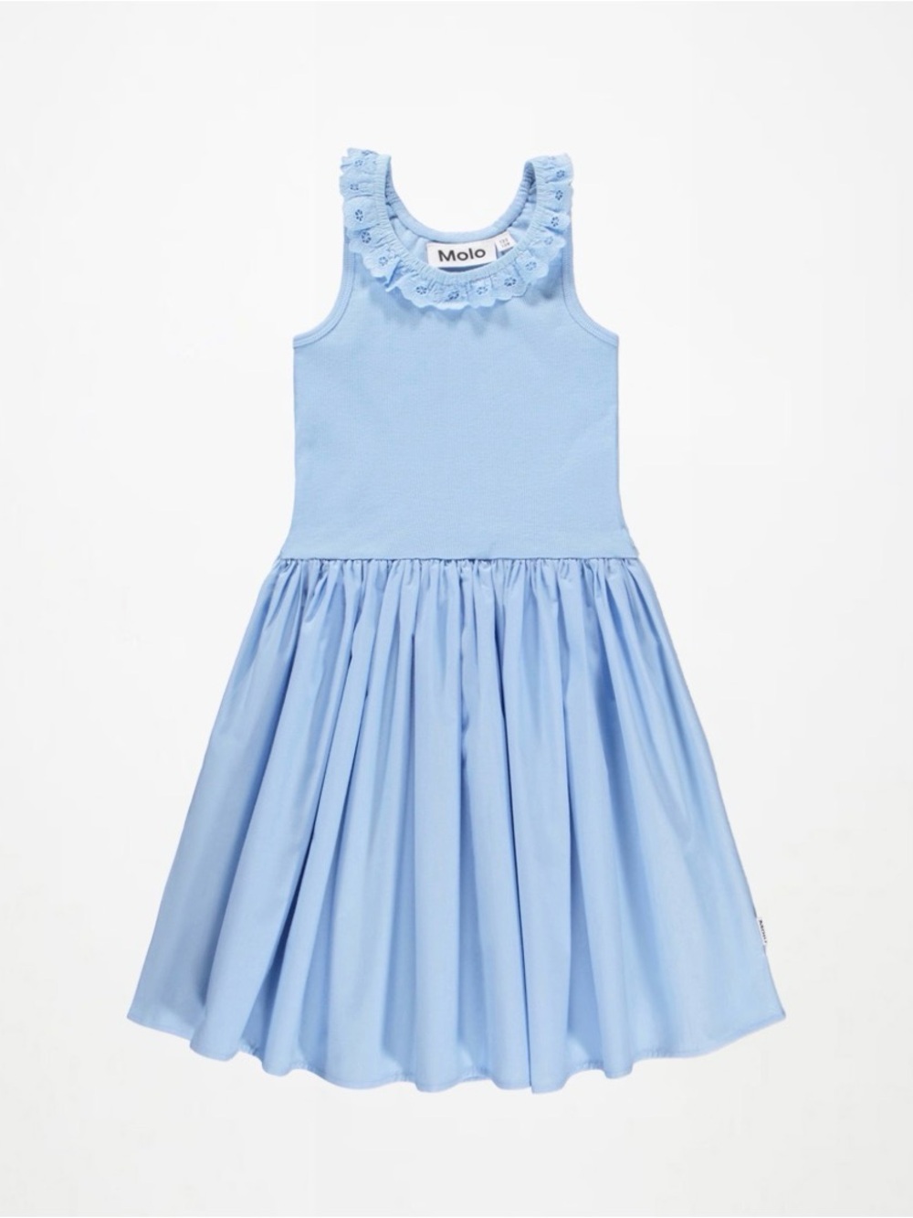 NWT Molo 2/3T blue ruffle dress